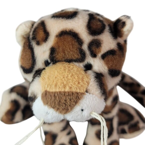Webkinz Spotted Leopard Plush Brown Stuffed Animal Beans Ganz No Codes HM182 - Picture 3 of 11
